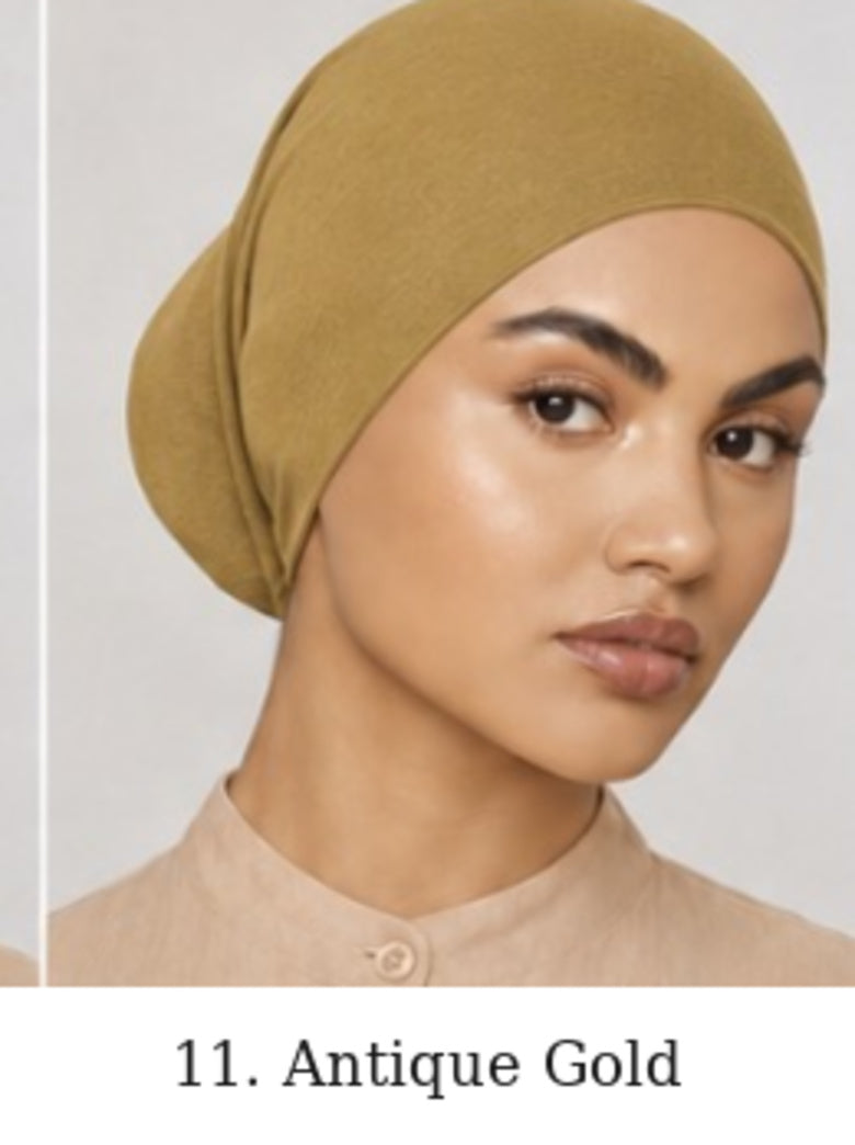 Soft cotton Under-caps for Hijabs