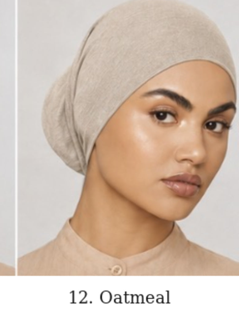 Soft cotton Under-caps for Hijabs