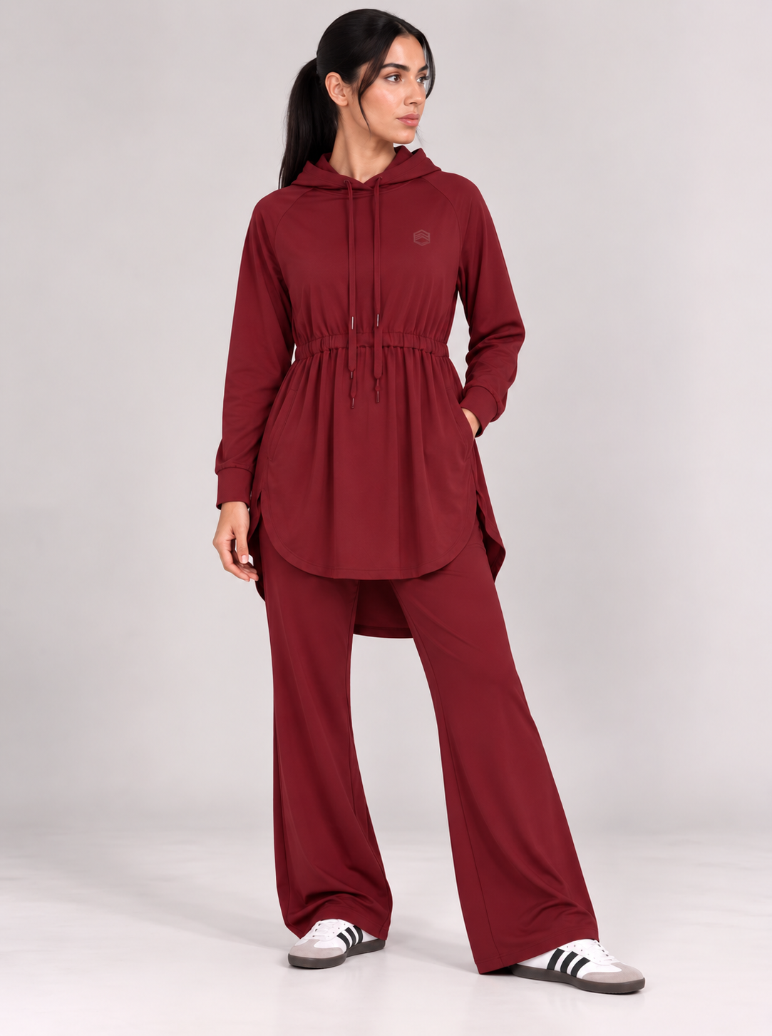 Raneem Mid-Flow Set – Burnt /Orange