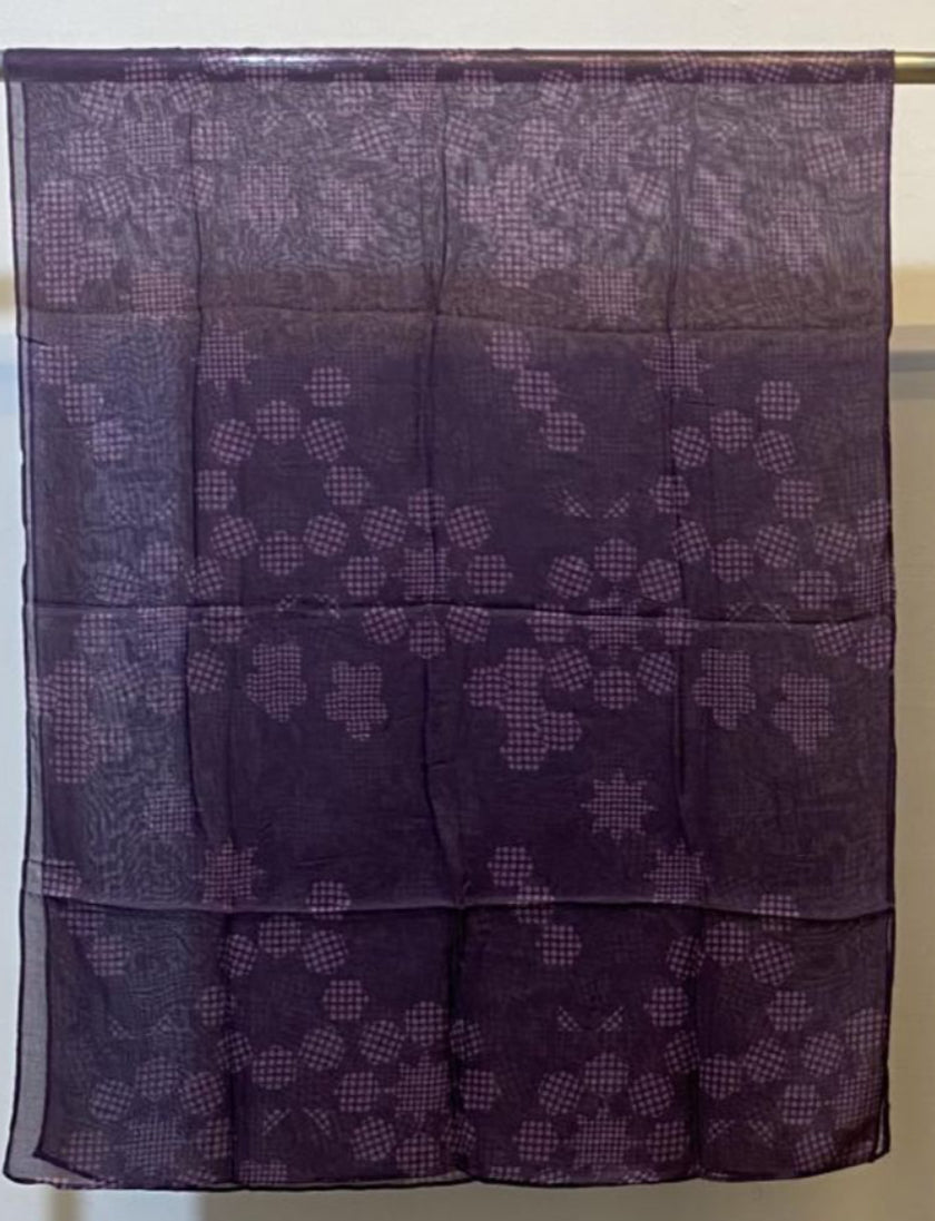 PLUM MODEL PRINTED HIJAB