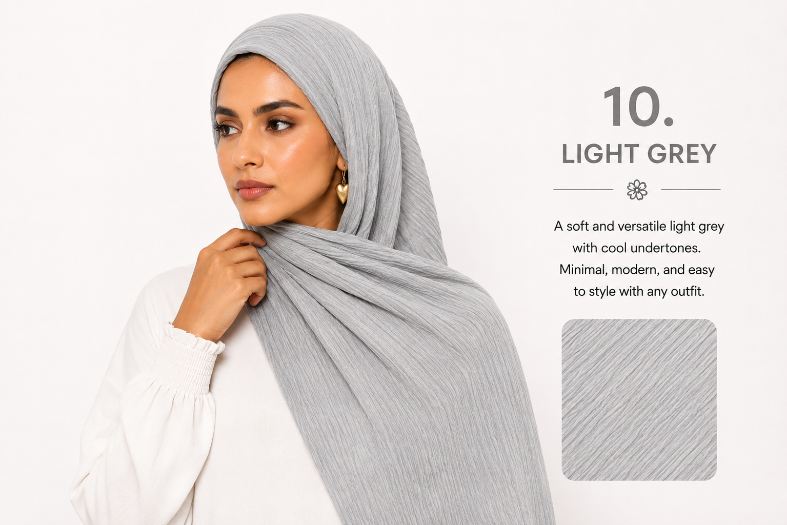 Crinkle Modal Hijab