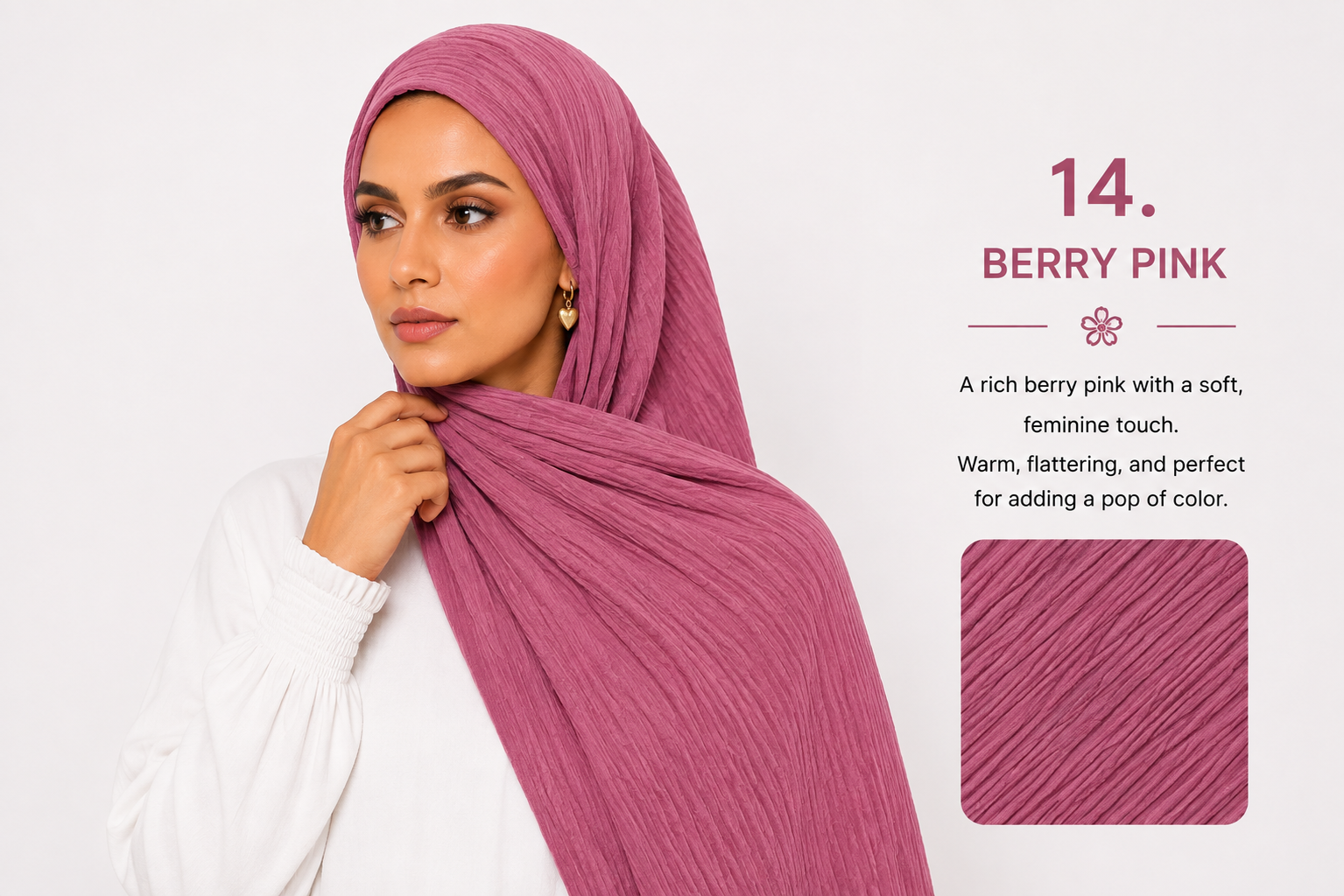 Crinkle Modal Hijab