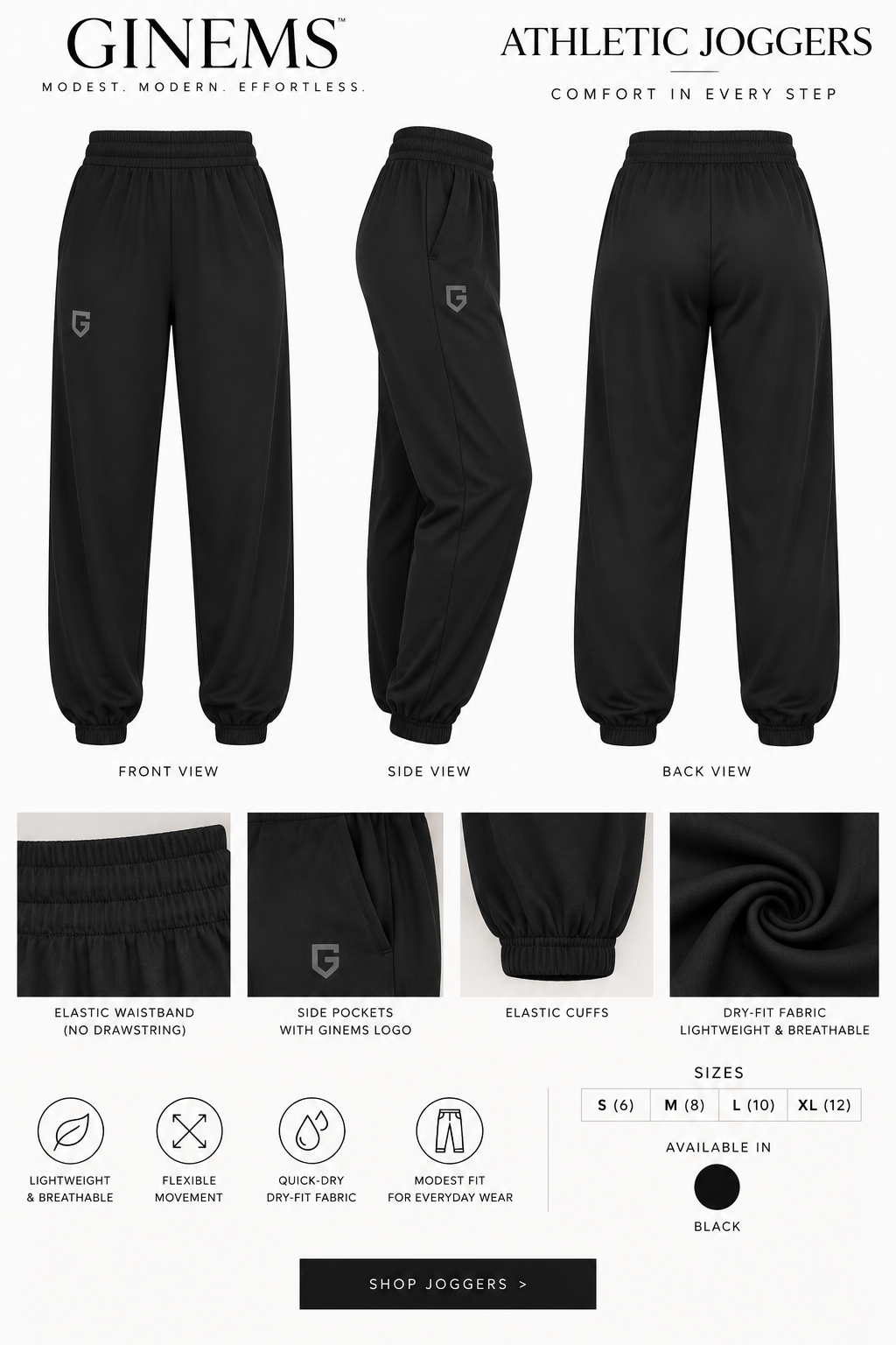 Joggers Black