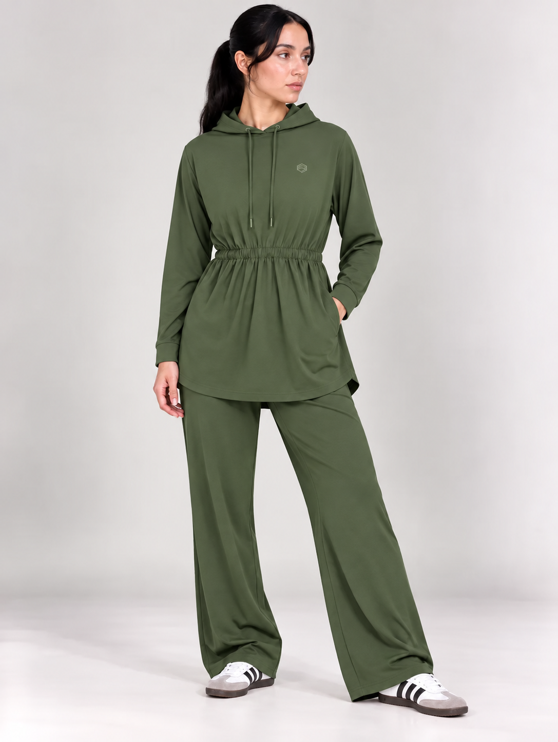 Raneem Mid-Flow Set – Green