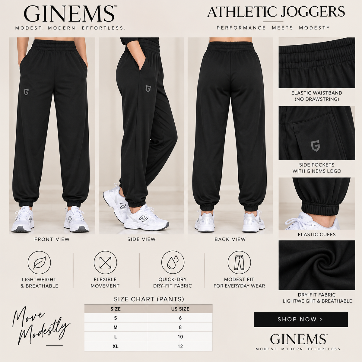 Joggers Black