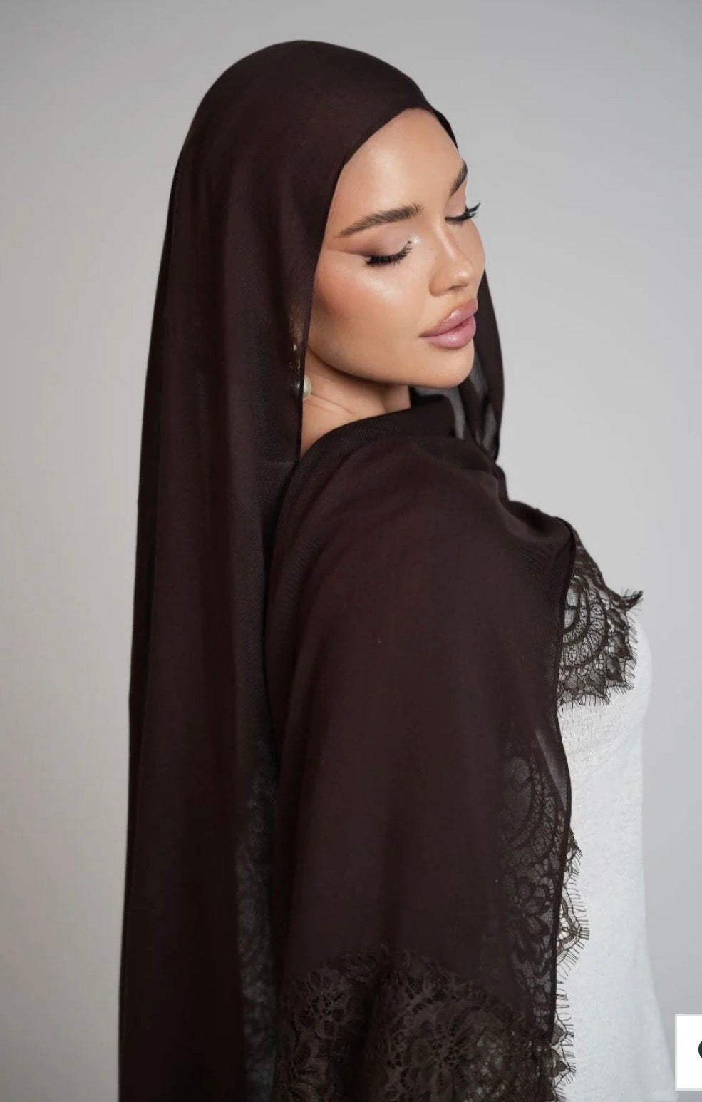 Lace Modal hijabs
