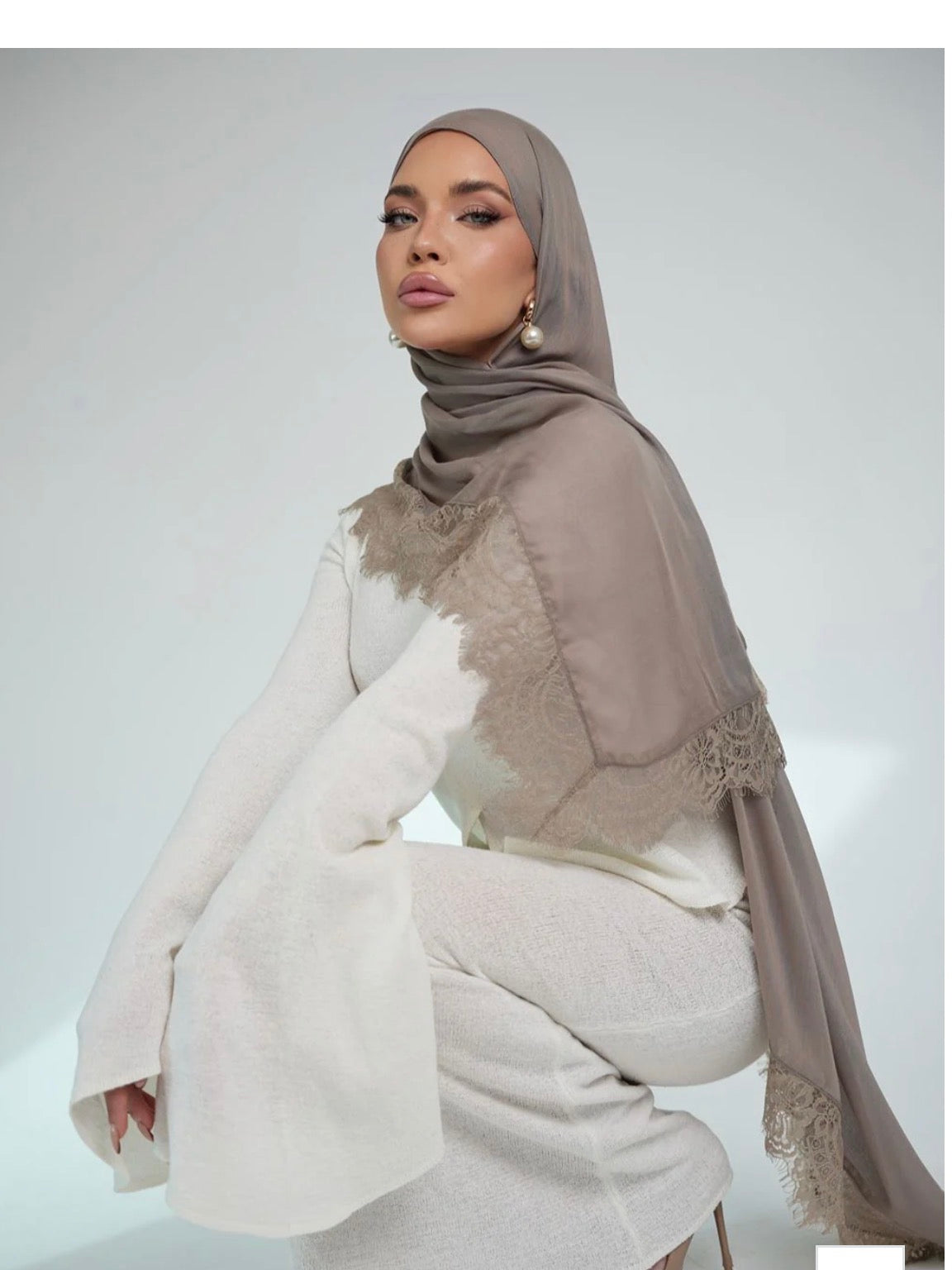 Lace Modal hijabs