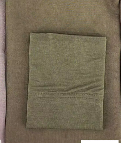 2pc army green model hijab