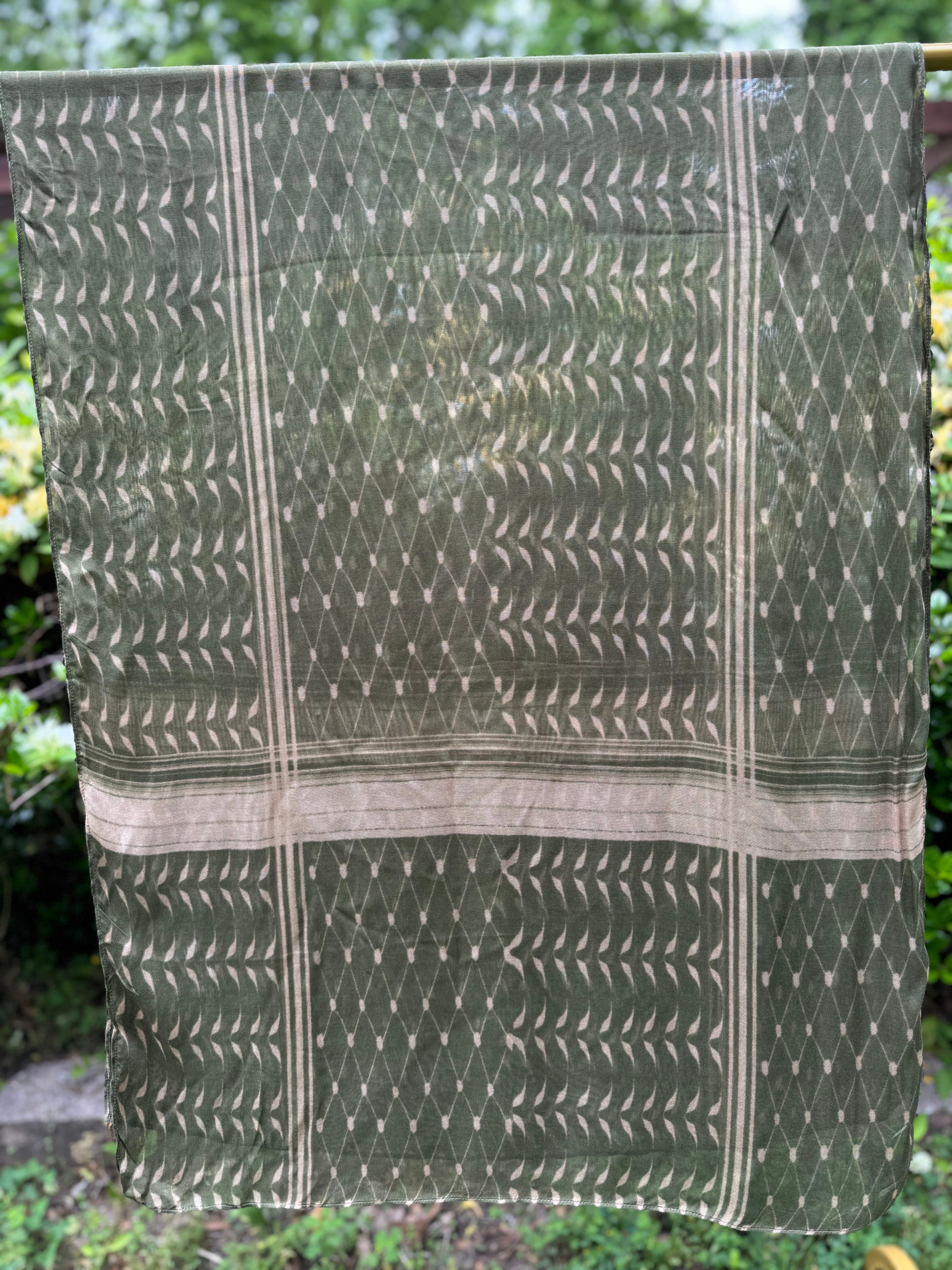 PALESTINE MODEL HIJAB GREEN