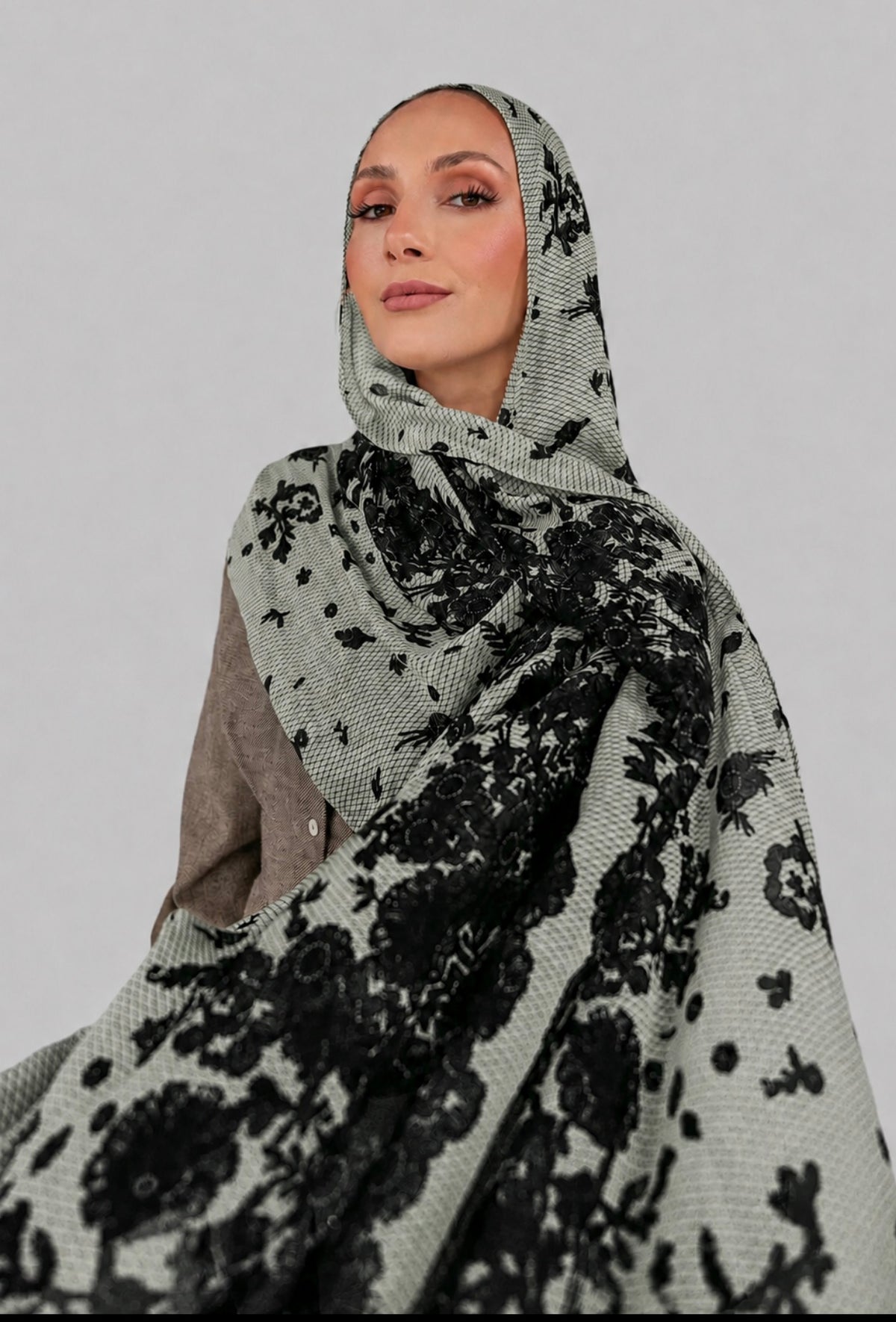 Sage Mist Modal Hijab – view 2