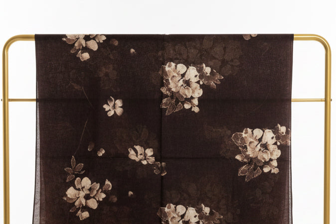 Espresso Blossom Modal Hijab – view 2