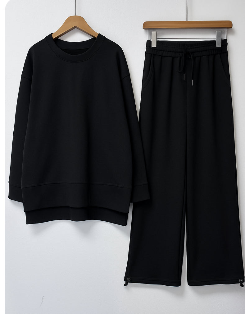 Ayat 2pc jogger set black