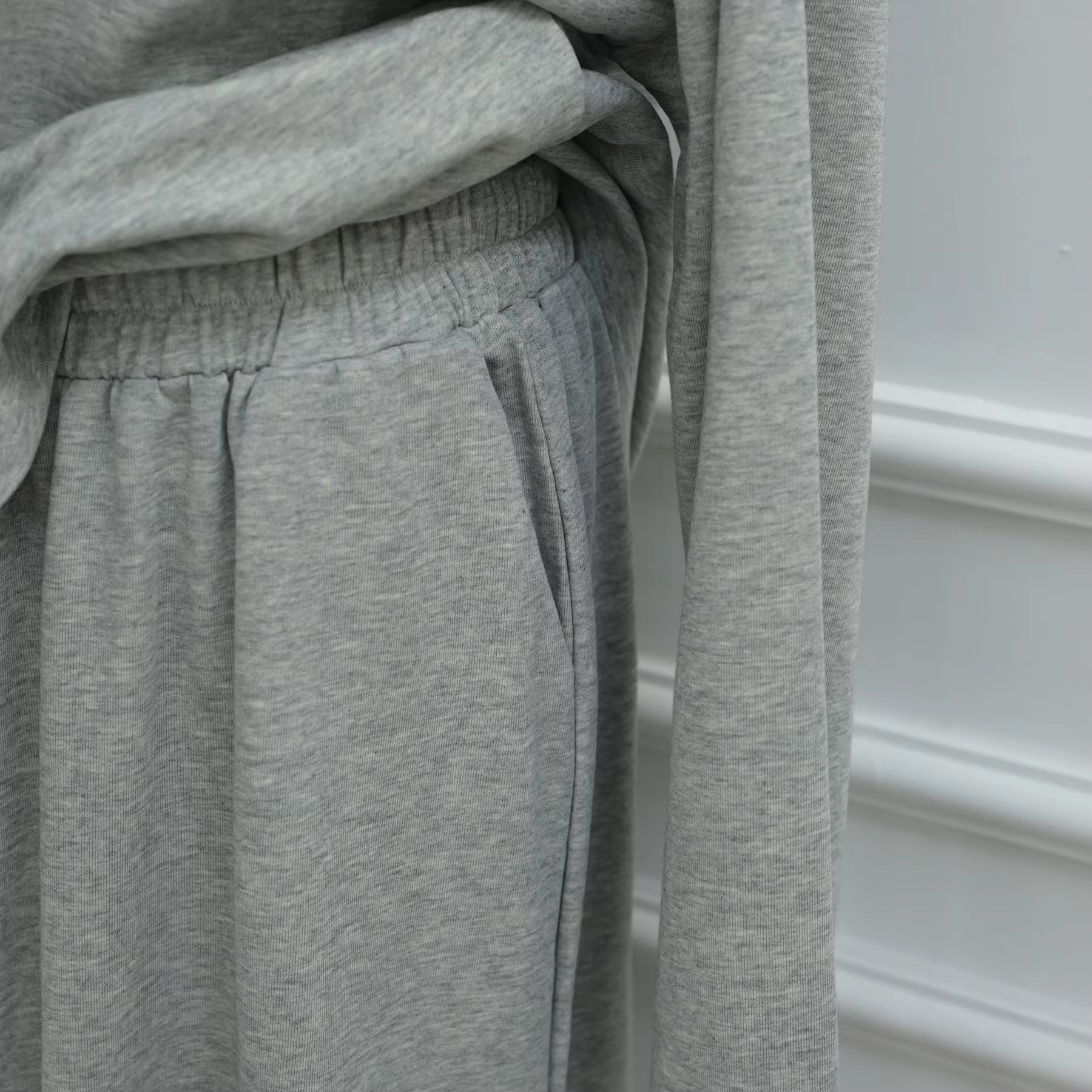 2pc Sporty Style Cotton Skirt set