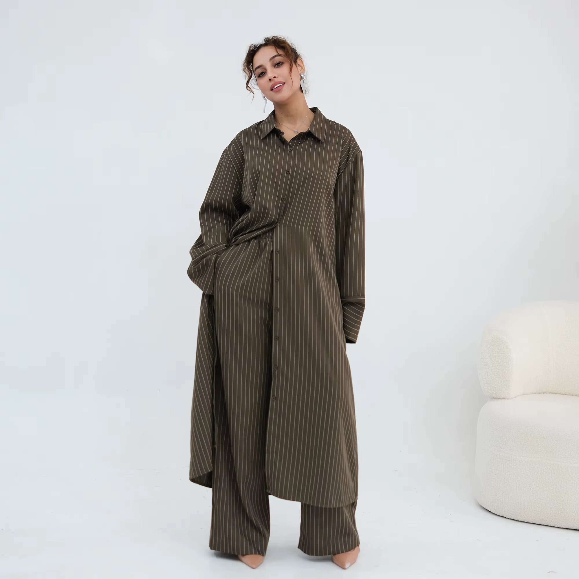 2Pc Abaya/Pants set