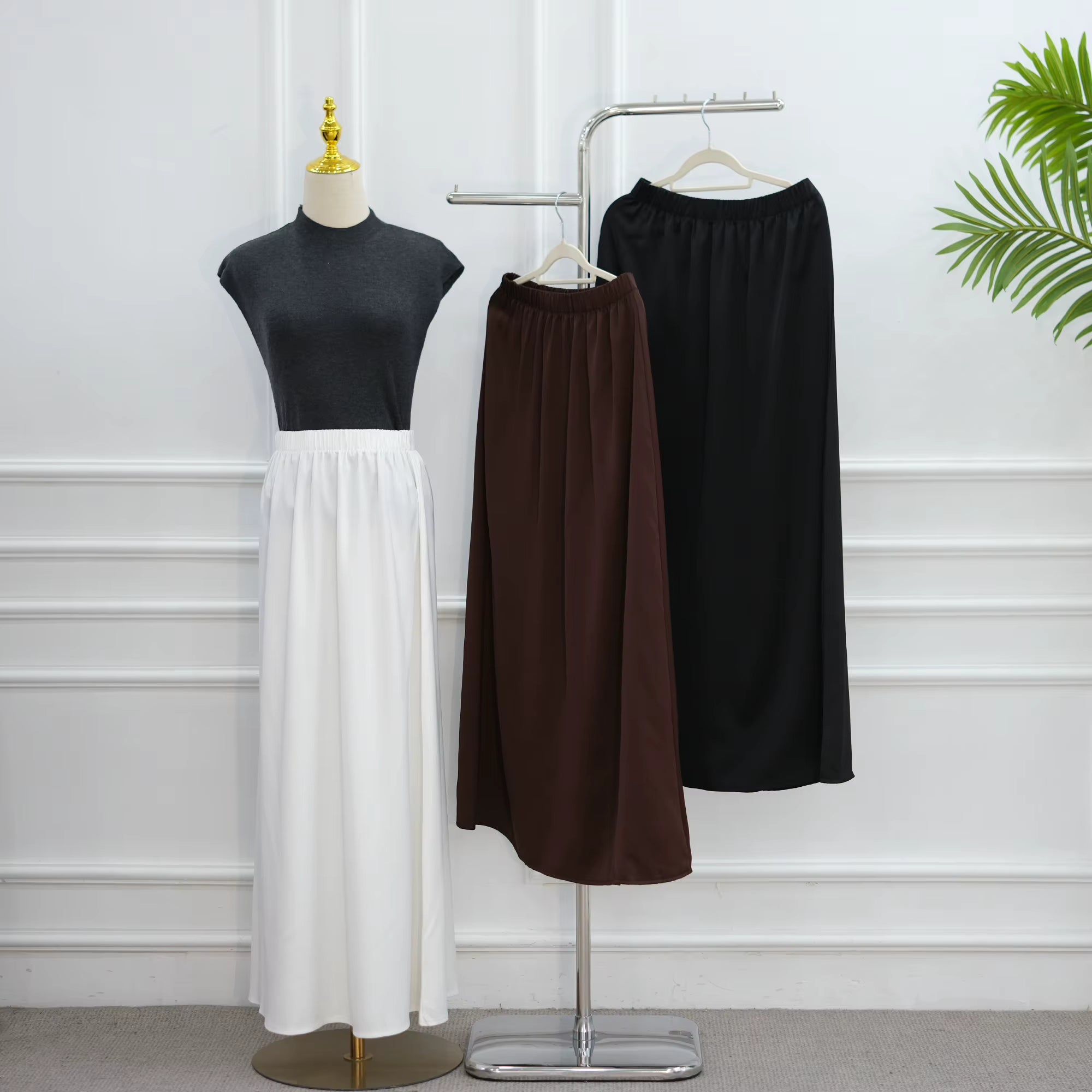 Silk skirt