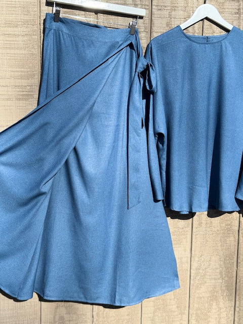 Sama Skirt Sets BLUE