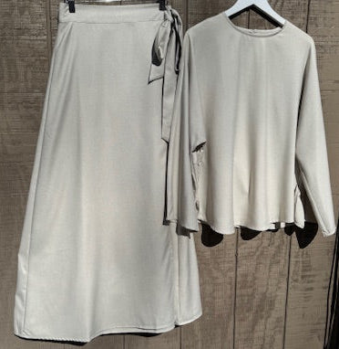 Sama Skirt Sets BEIGE