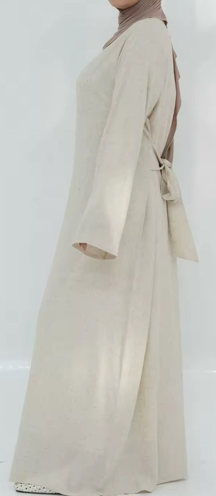 Shiffa Linen Multi Way belt Abaya/Dress