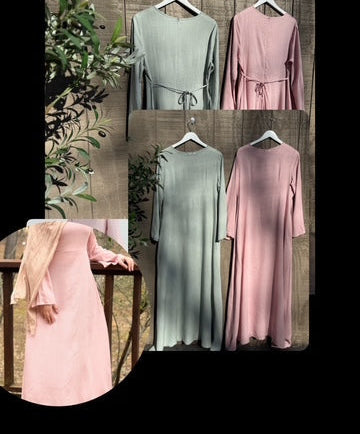 Marjan Linen Abaya