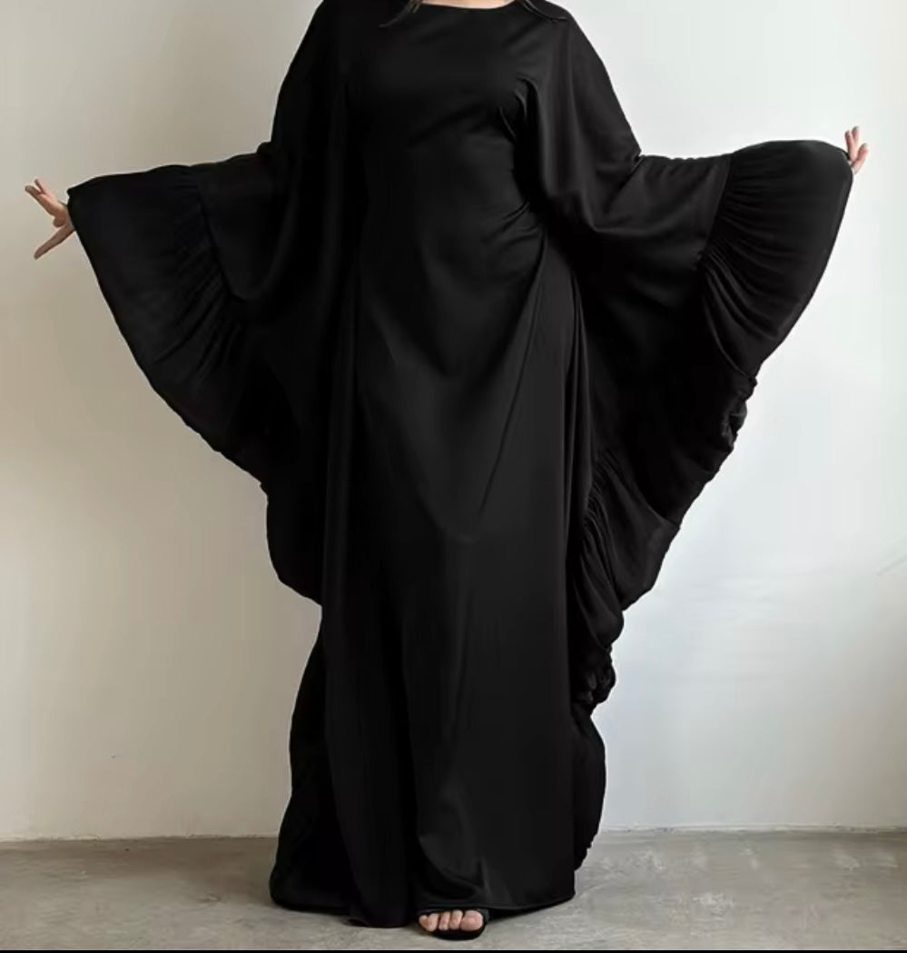 AMIRA BUTTERFLY DRESS BLACK