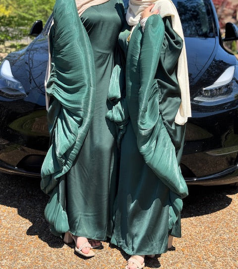 AMIRA BUTTERFLY DRESS OLIVE