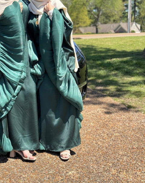 AMIRA BUTTERFLY DRESS OLIVE