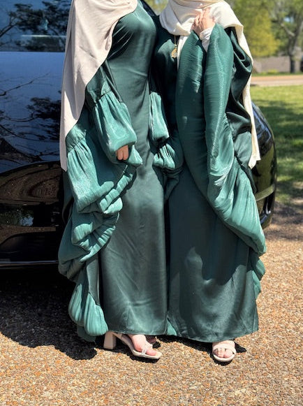 AMIRA BUTTERFLY DRESS OLIVE