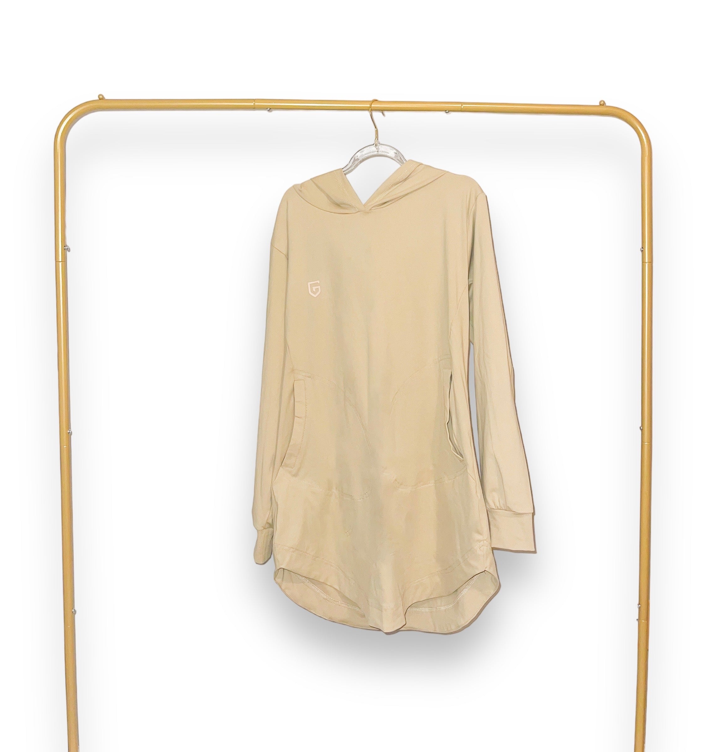 STRAIGHT FLOW (TOP ONLY)- KHAKI