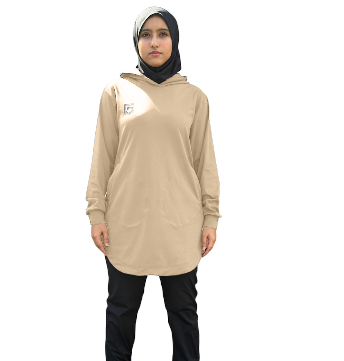 STRAIGHT FLOW (TOP ONLY)- KHAKI