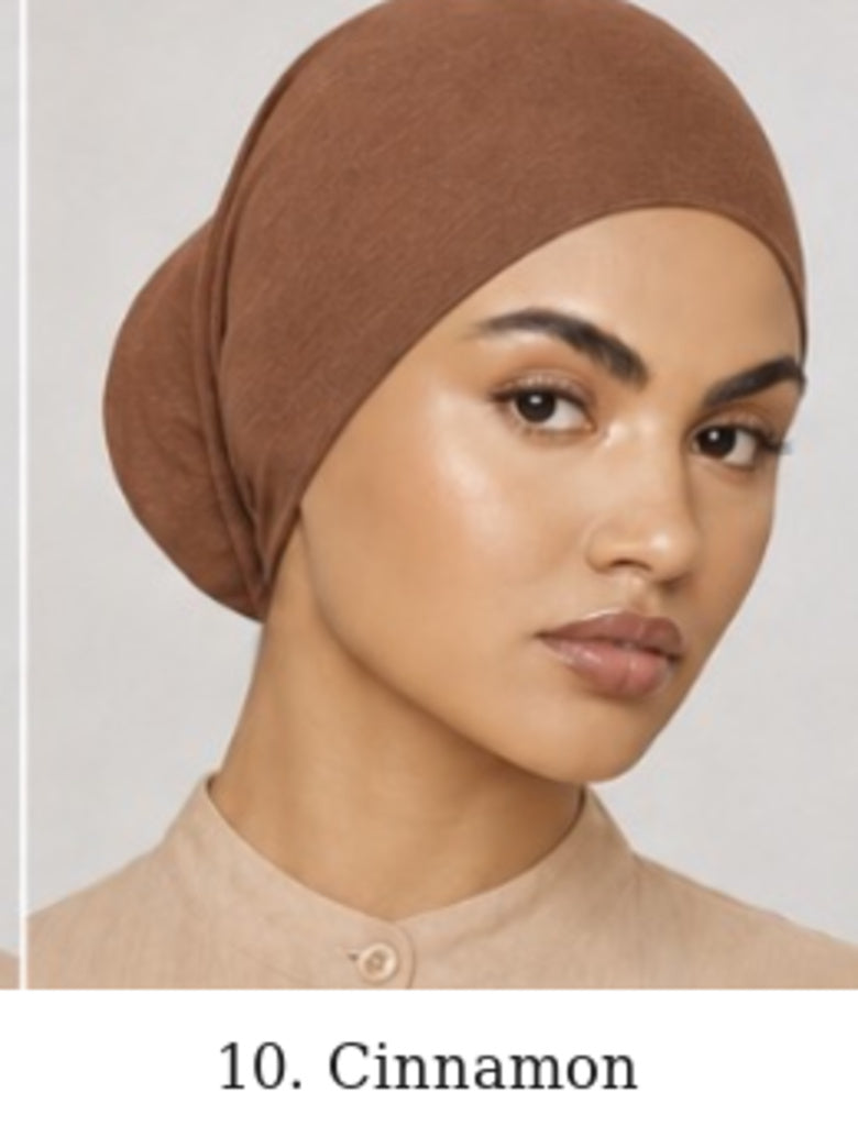 Soft cotton Under-caps for Hijabs