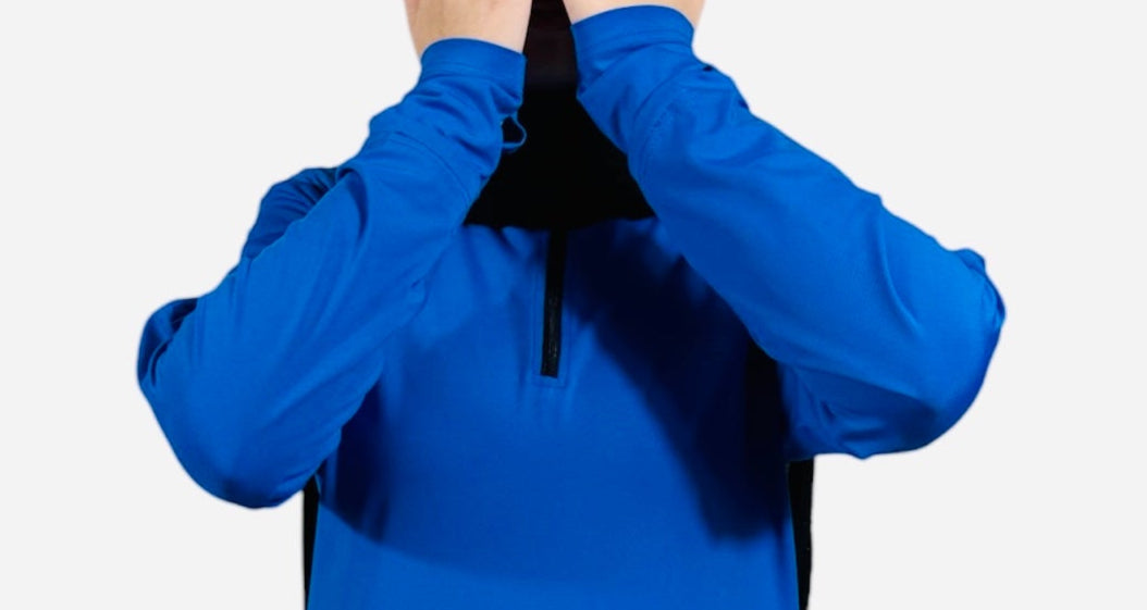 Active wear Top Blue
