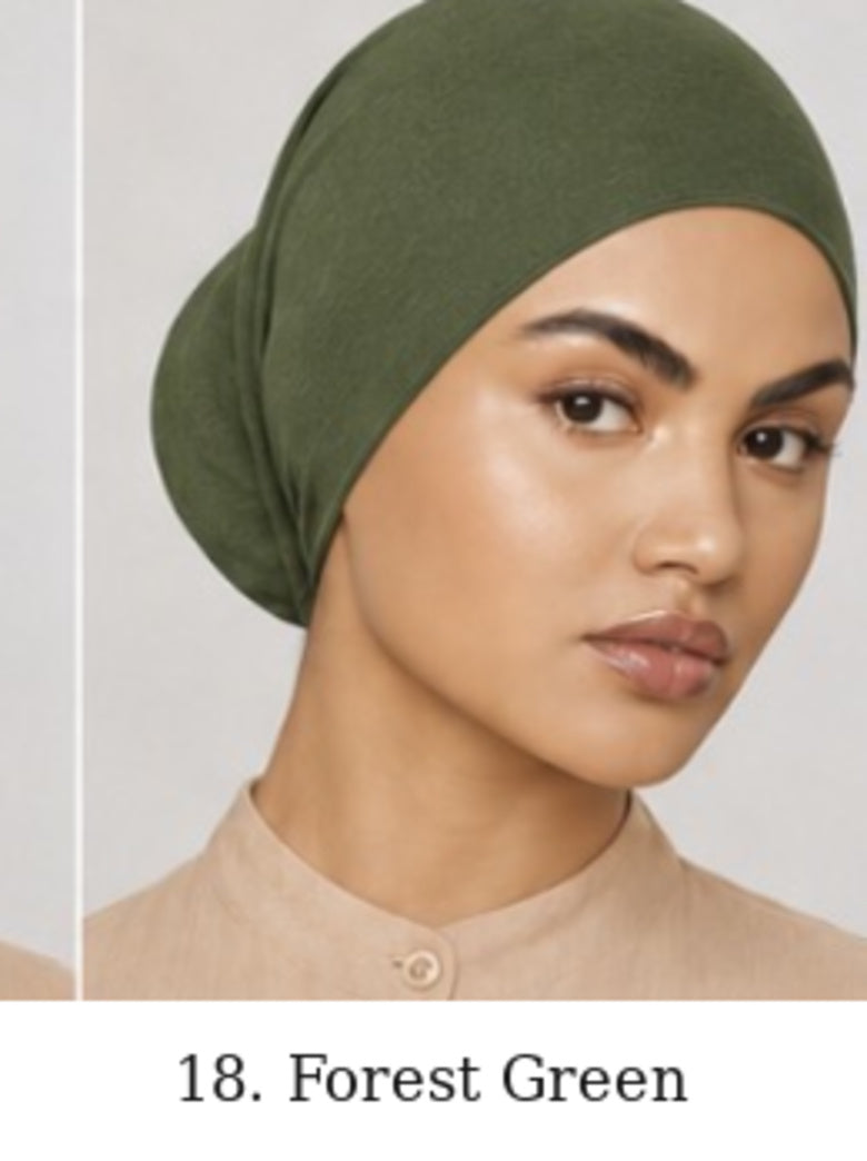 Soft cotton Under-caps for Hijabs