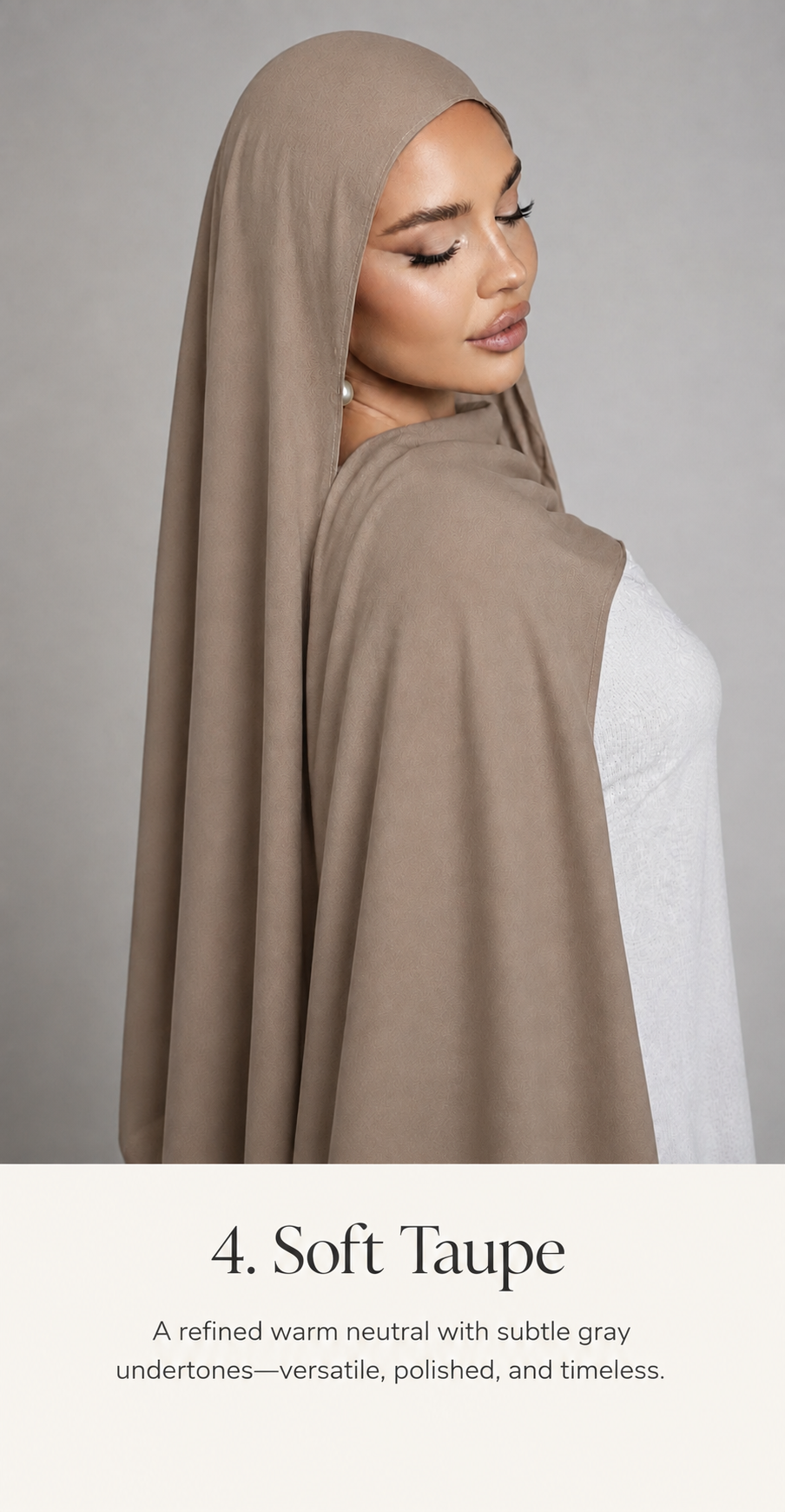 Plain Modals Hijab Collections