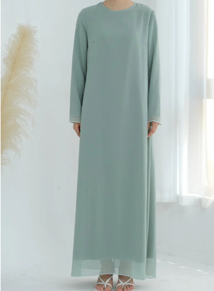 Hajar Two-Piece Modest Set TEAL