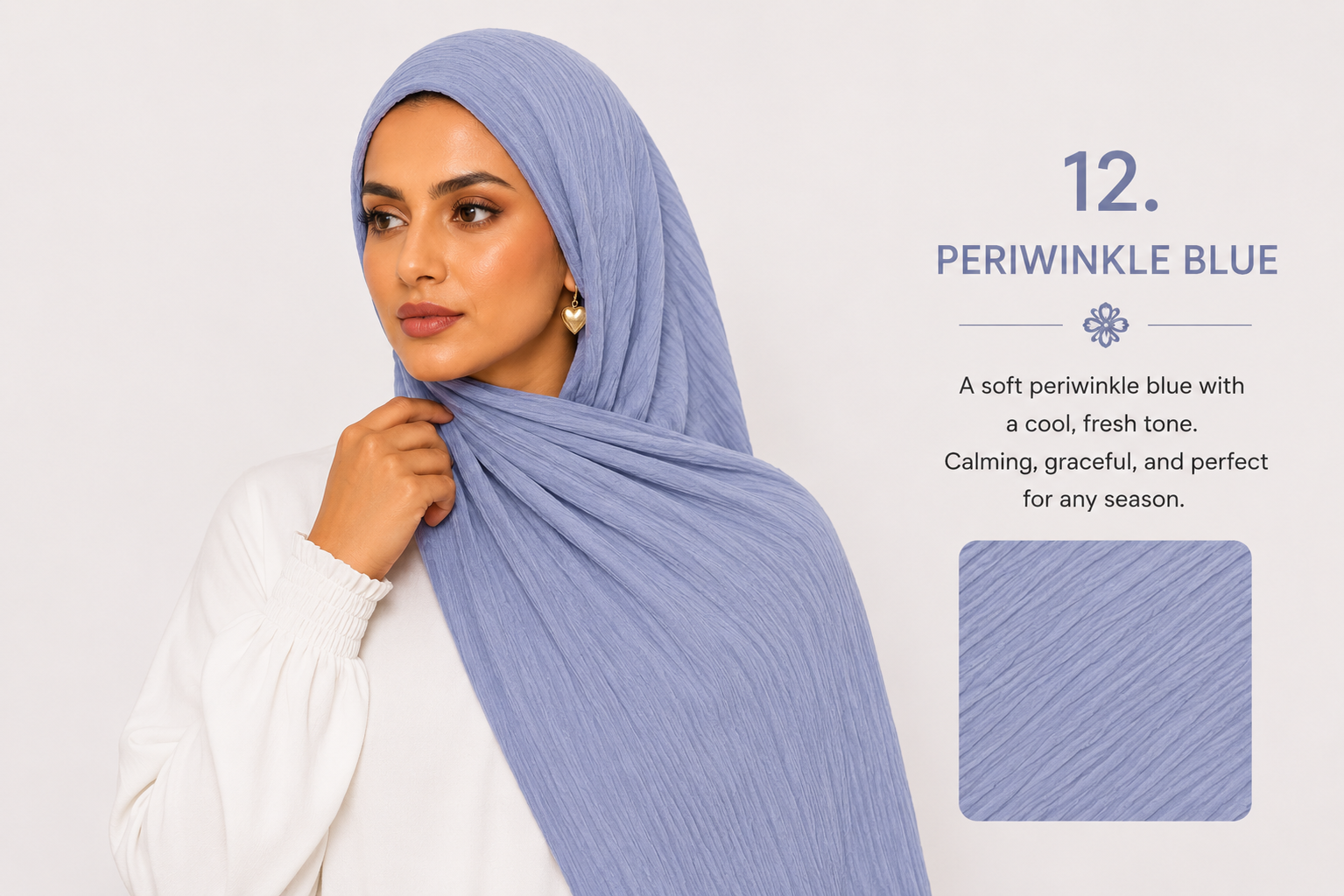 Crinkle Modal Hijab