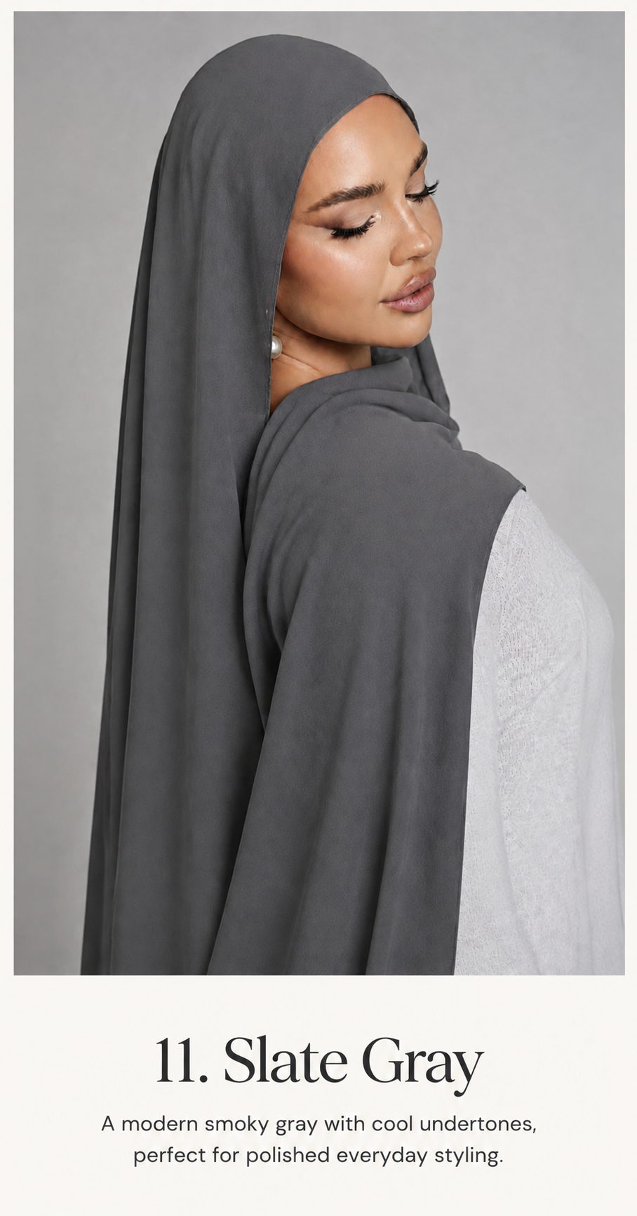 Plain Modals Hijab Collections