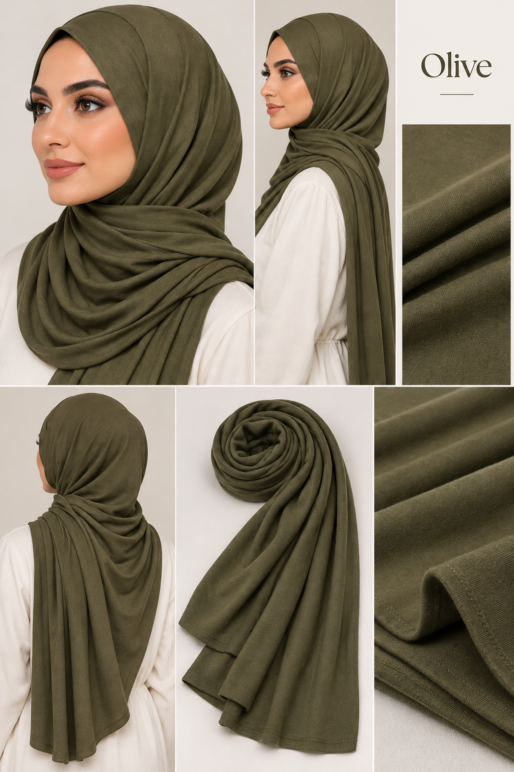 Soft Cotton Jersey Hijab