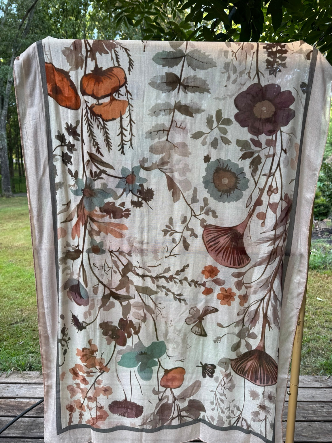 Autumn Botanica Modal Hijab