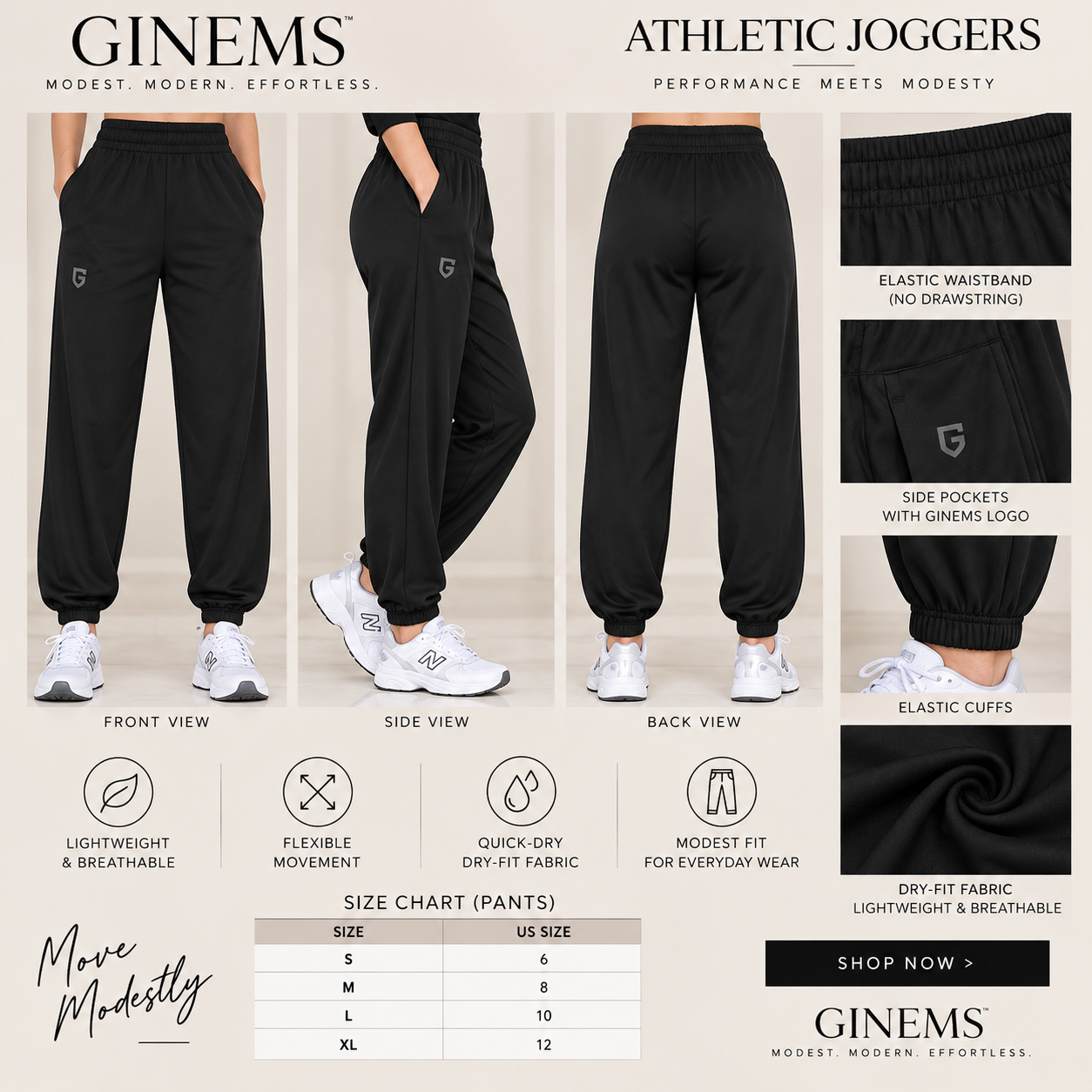 Joggers Black