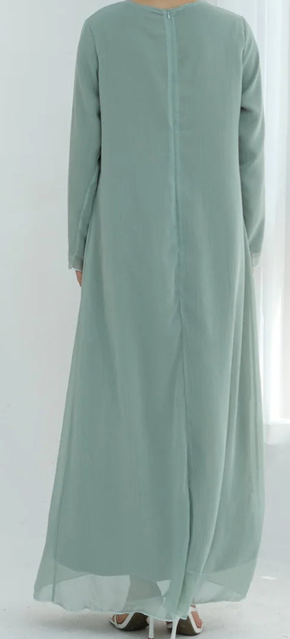 Hajar Two-Piece Modest Set TEAL