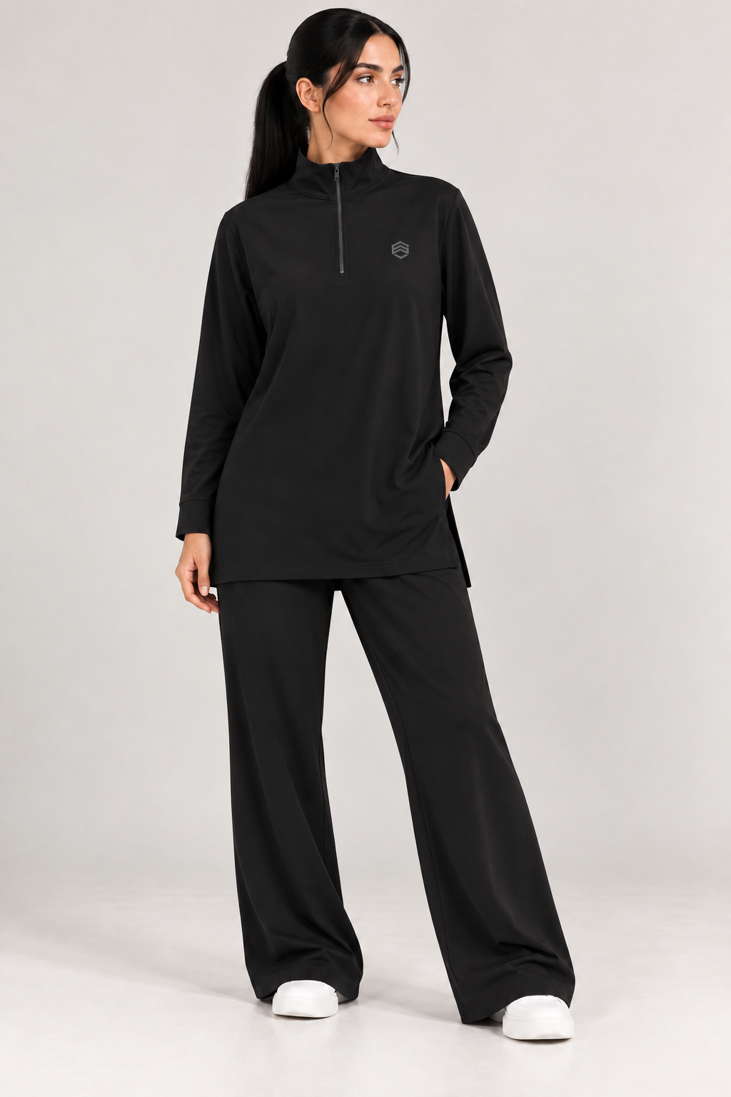 Lamees DryFit Set – Black – view 2