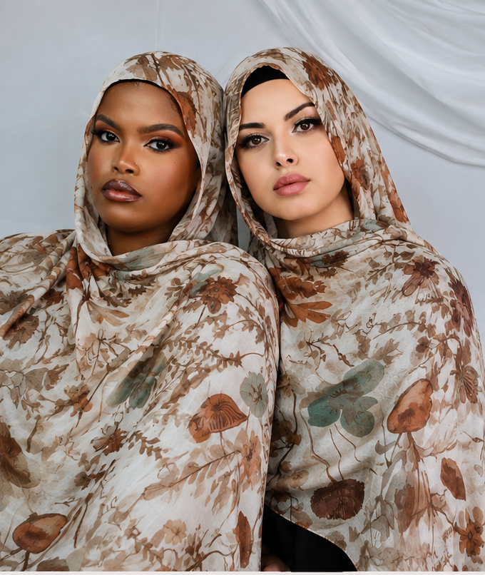 Autumn Modal Hijab scarf