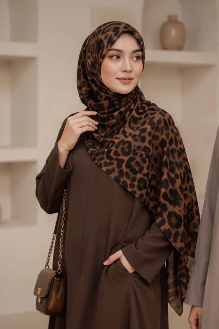 Classic Leopard Printed modal