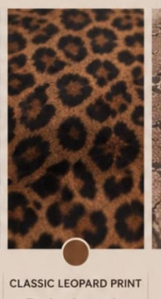 Classic Leopard Printed modal