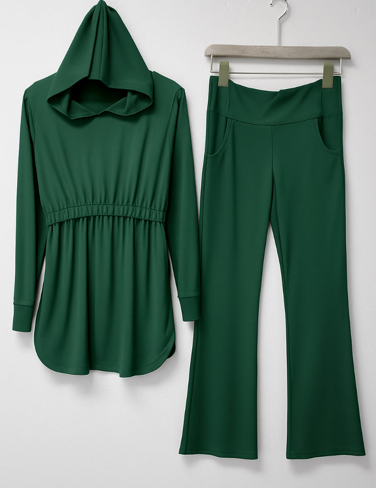 Emerald green 2pc midline  set