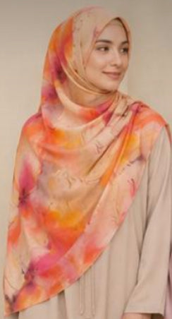 Saffron Bloom Printed modal