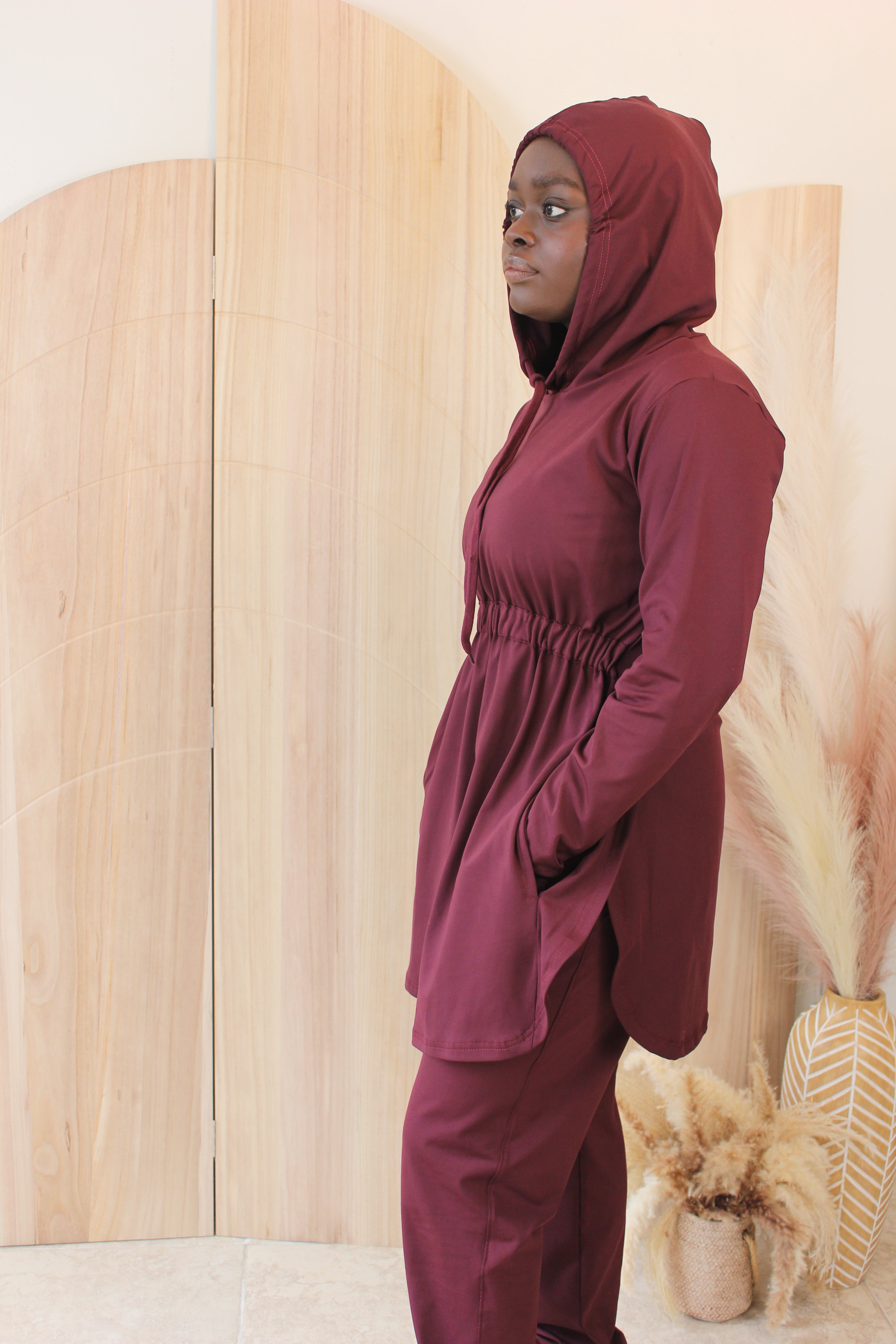 MID-FLOW (TOP ONLY)-MAROON