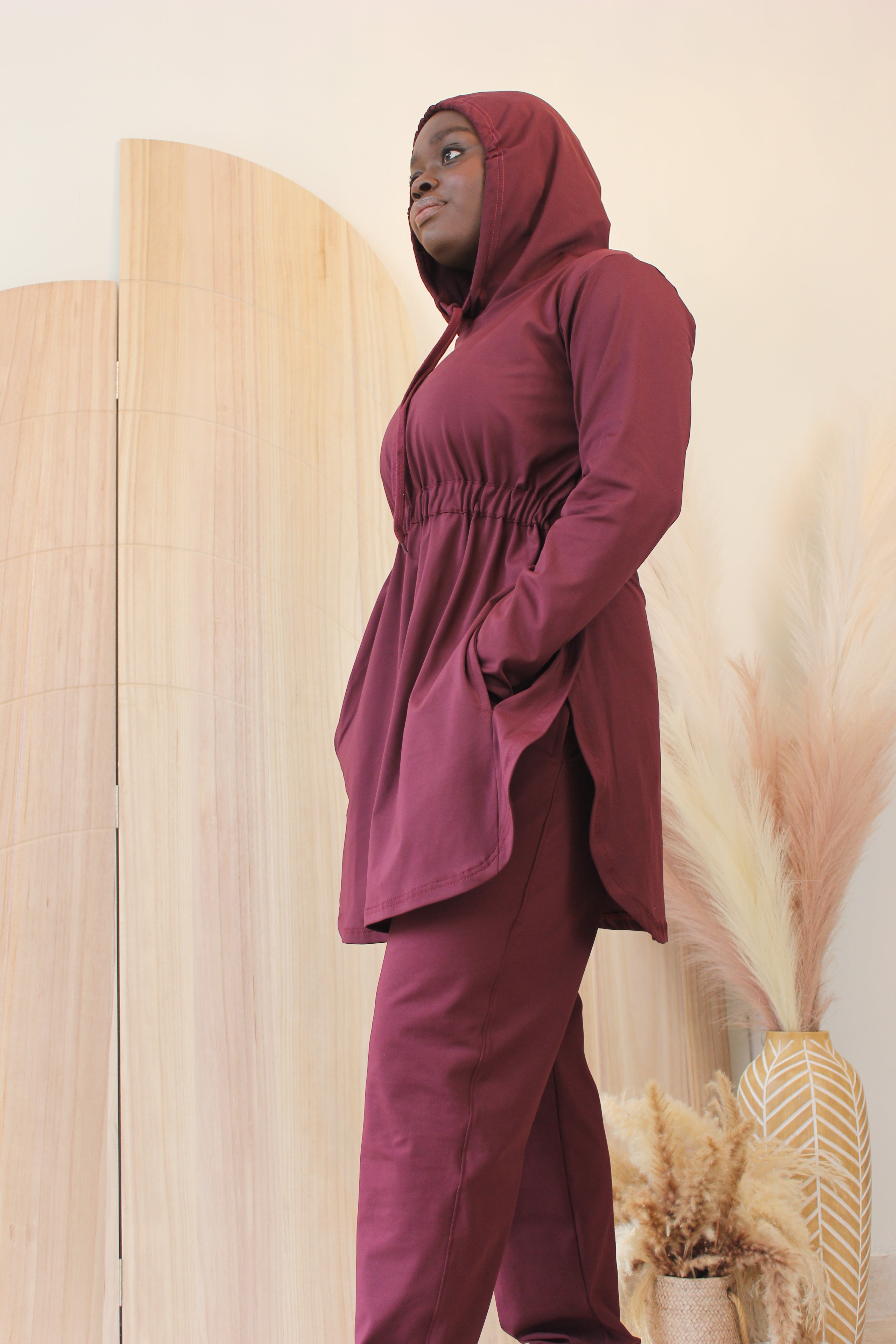 MID-FLOW (TOP ONLY)-MAROON