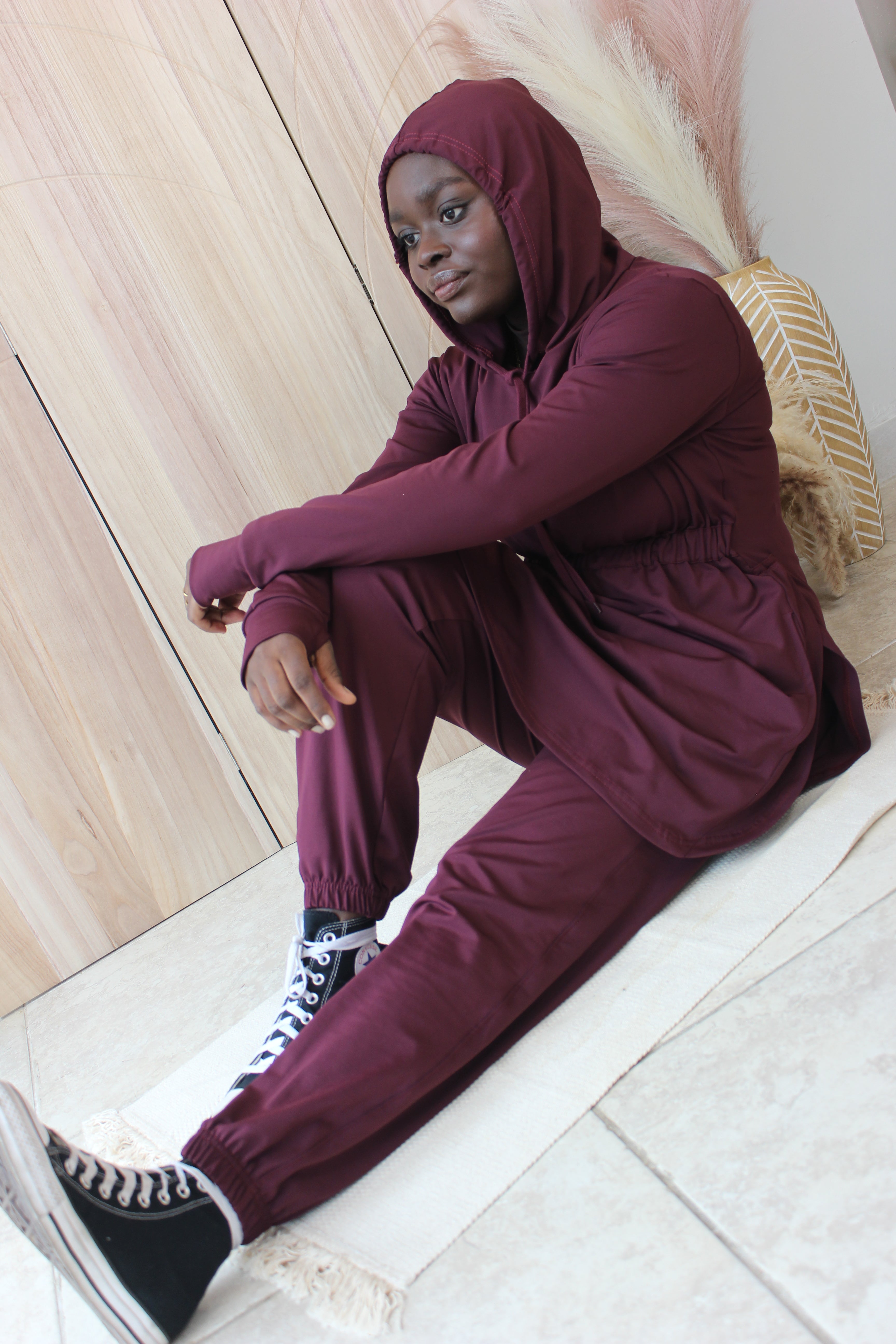 MID-FLOW (TOP ONLY)-MAROON