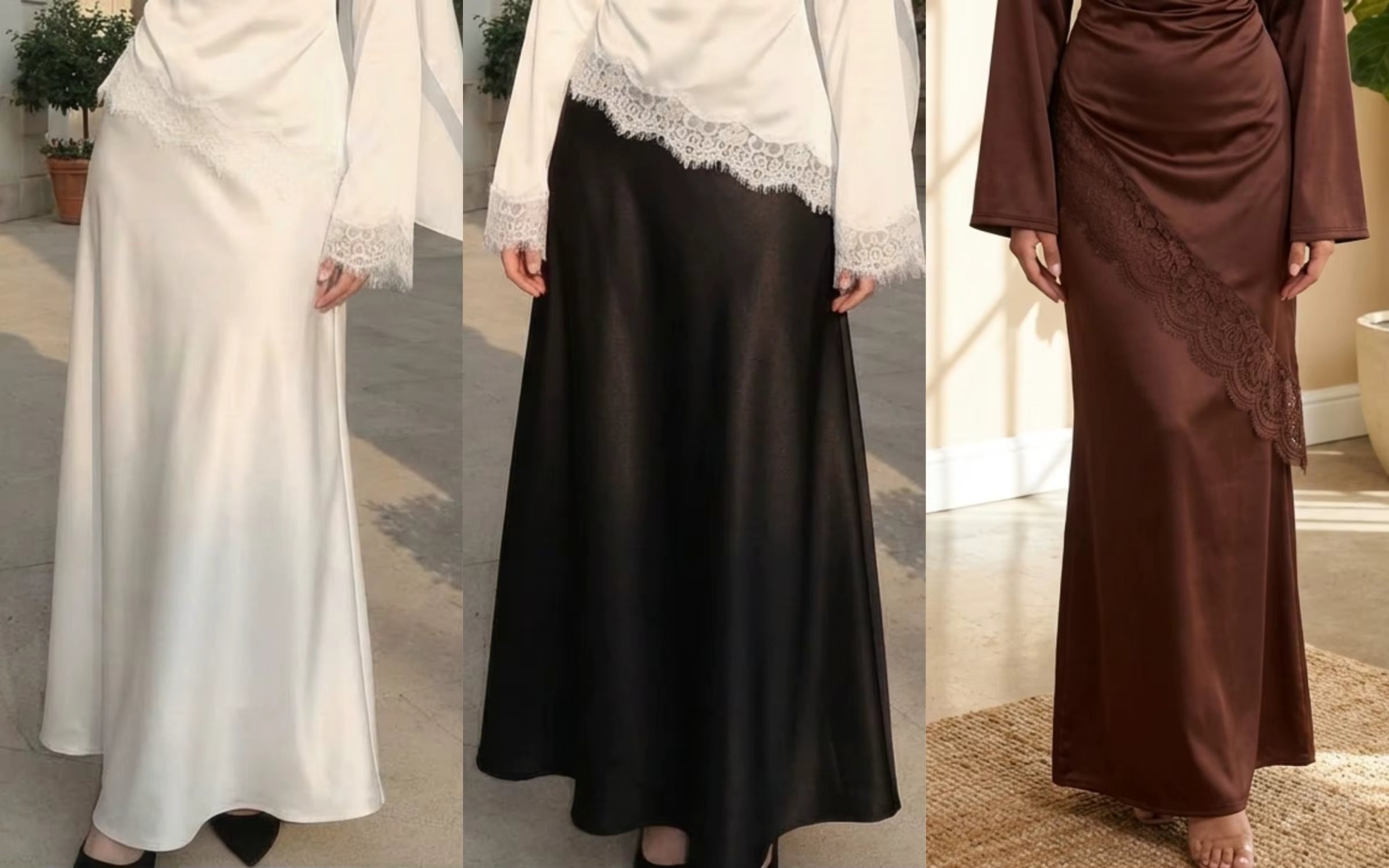 Silk skirt